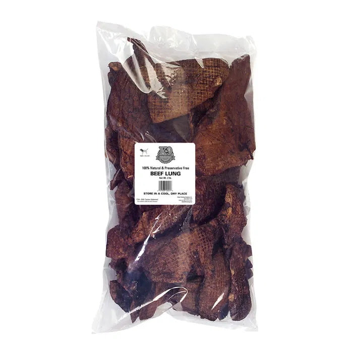 K-9 Kraving Treats Beef Lung Baked Dog Treats - 2 lb Bag  