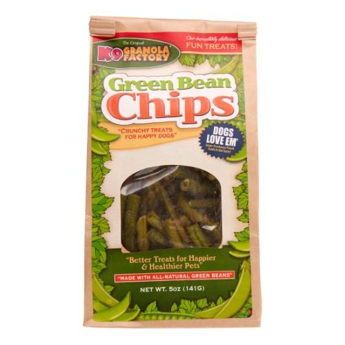K9 Granola Green Bean CHIPS Baked Dog Treats - 10oz  