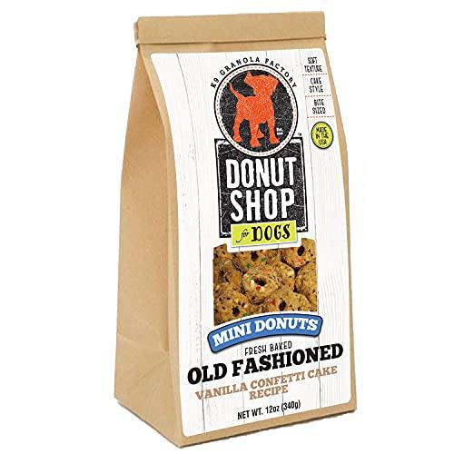 K9 Granola Mini Donuts Apple Cider & Cinnamon Baked Dog Treats - 12oz  