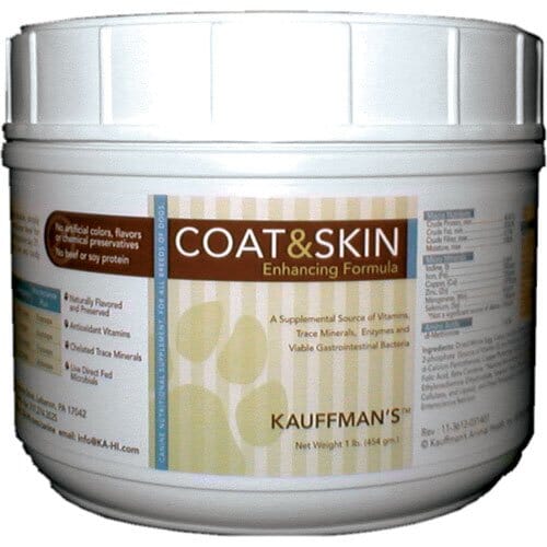Kauffman'S Kauffman'S Fortitude Canine Coat & Skin Formula - 1 Lb