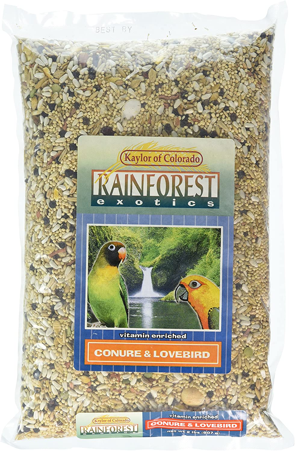 Kaylor of Colorado Conure & Lovebird Rainforest Bird Food - 2 lb Bag  