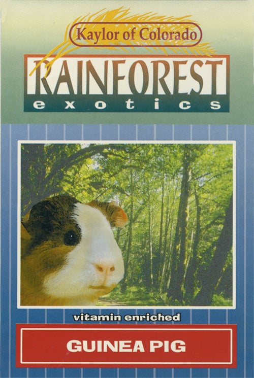 Kaylor of Colorado Guinea Pig Rainforest Small Animal Foods - 4 lb Bag  