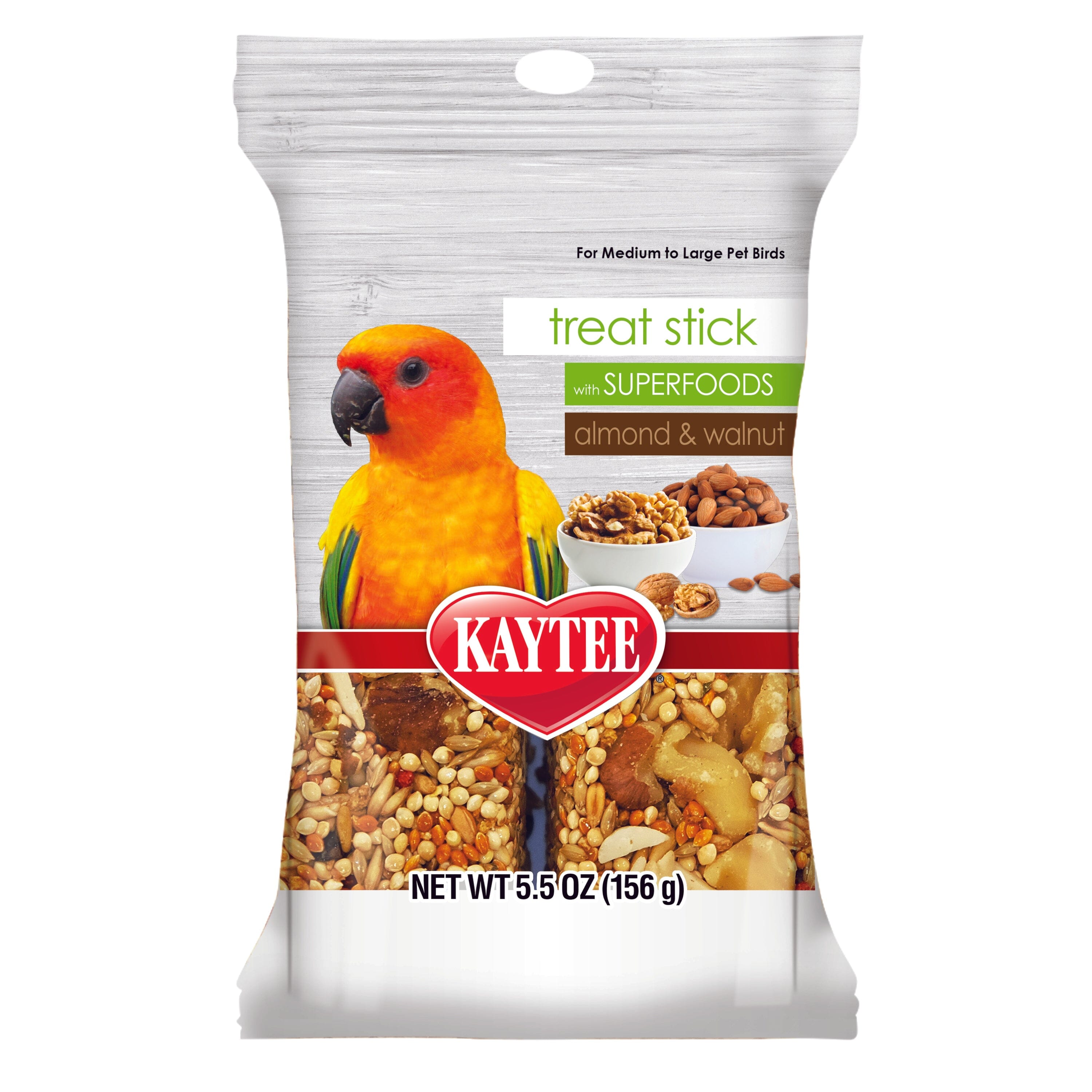 Kaytee Avian Superfood Treat Stick Almond & Walnut - 5.5 Oz  