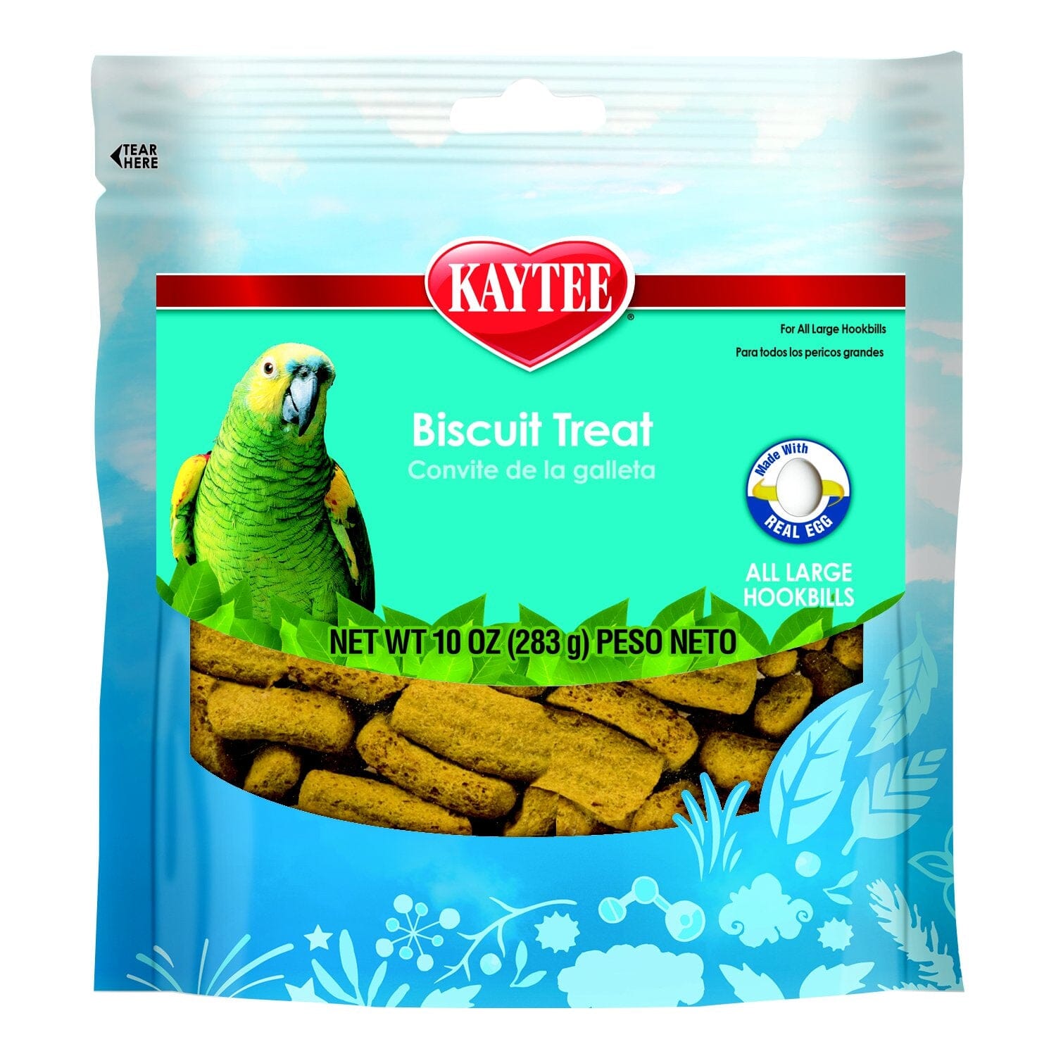 Kaytee Biscuit Parrot Treat - 10 Oz  