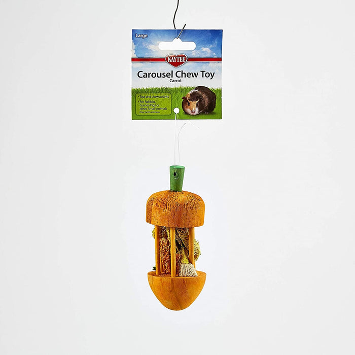 Kaytee Carousel Chew Toy Carrot - Large