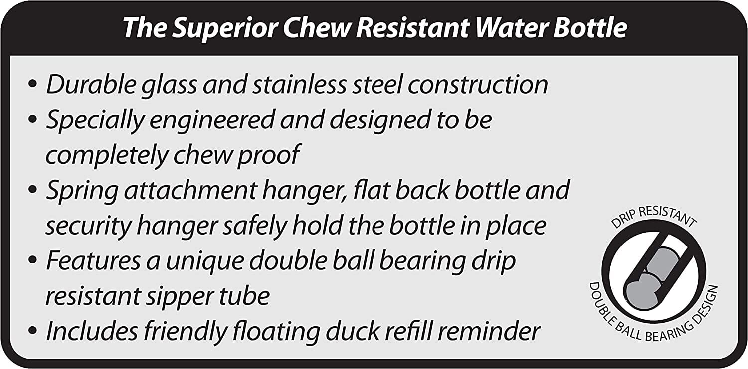 Kaytee Chew-Proof Water Bottle Clear - 12 Oz  