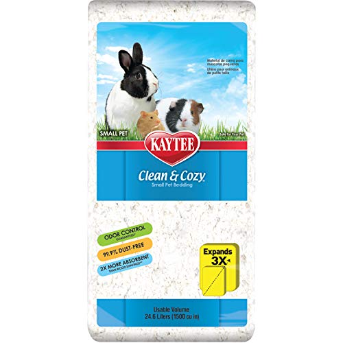 Kaytee Clean and Cozy Small Pet Bedding - 500 cu in - White  