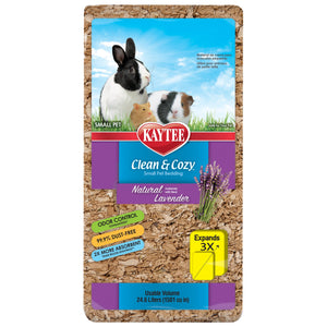 Kaytee Clean & Cozy Natural Bedding with Lavender - 24.6 l