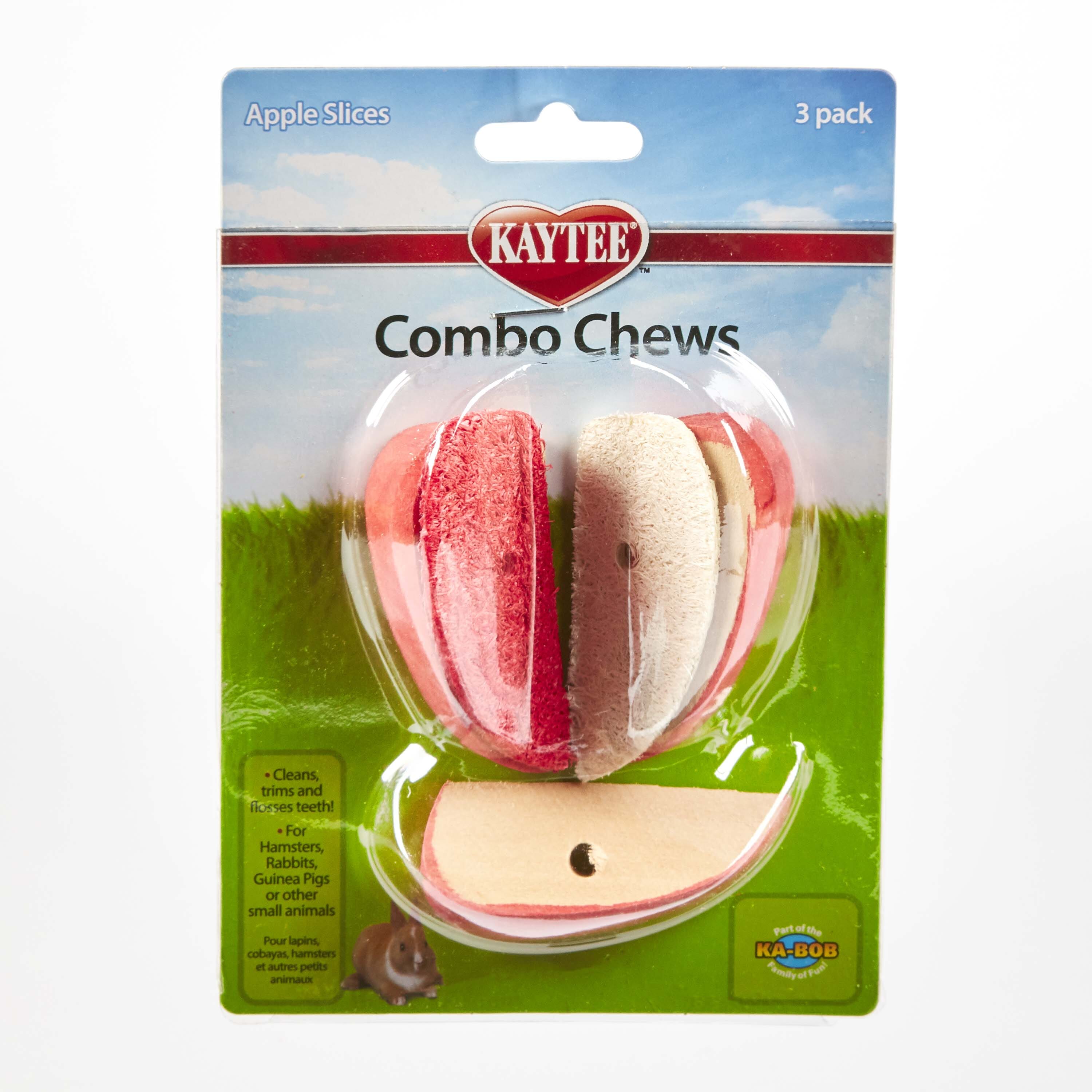 Kaytee Combo Chews Apple Slices - 3 Pack  