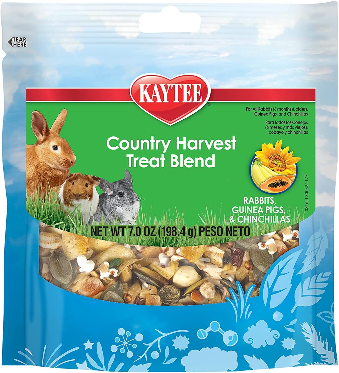 Kaytee Country Harvest Small Animal Treat Blend - 7 Oz  