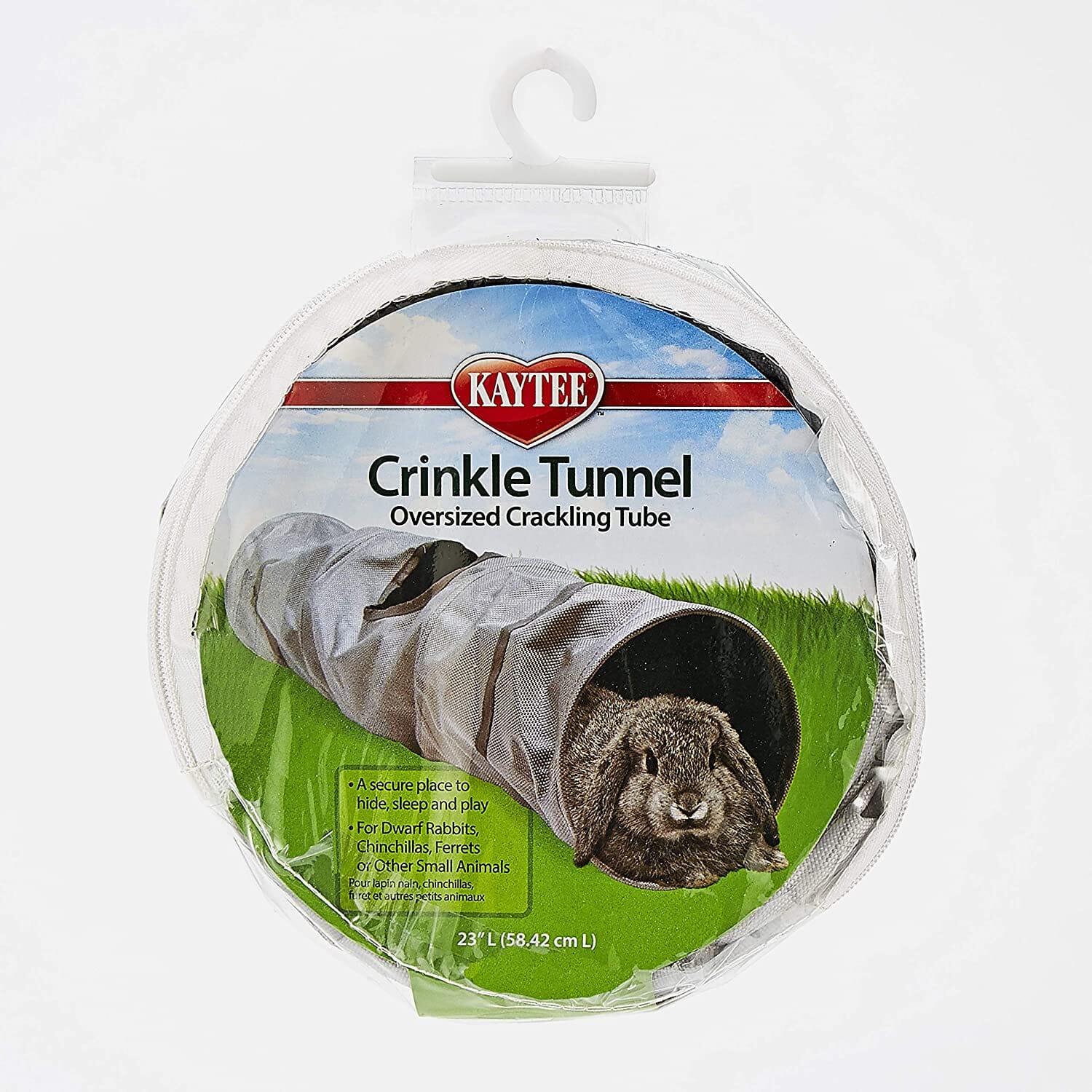 Kaytee Crinkle Tunnel Silver  