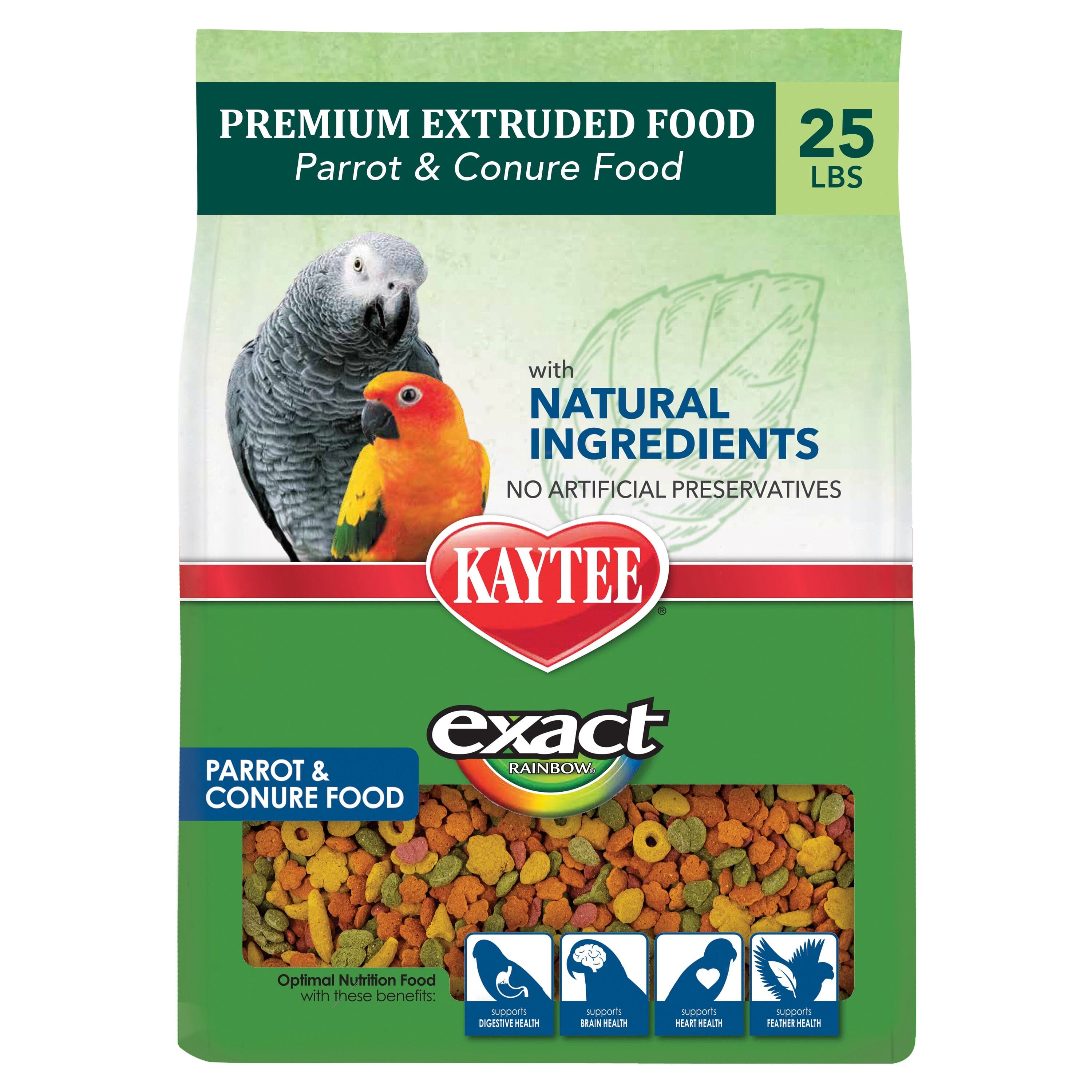 Kaytee Exact Natural -- Parrot & Conure - 25 lb  