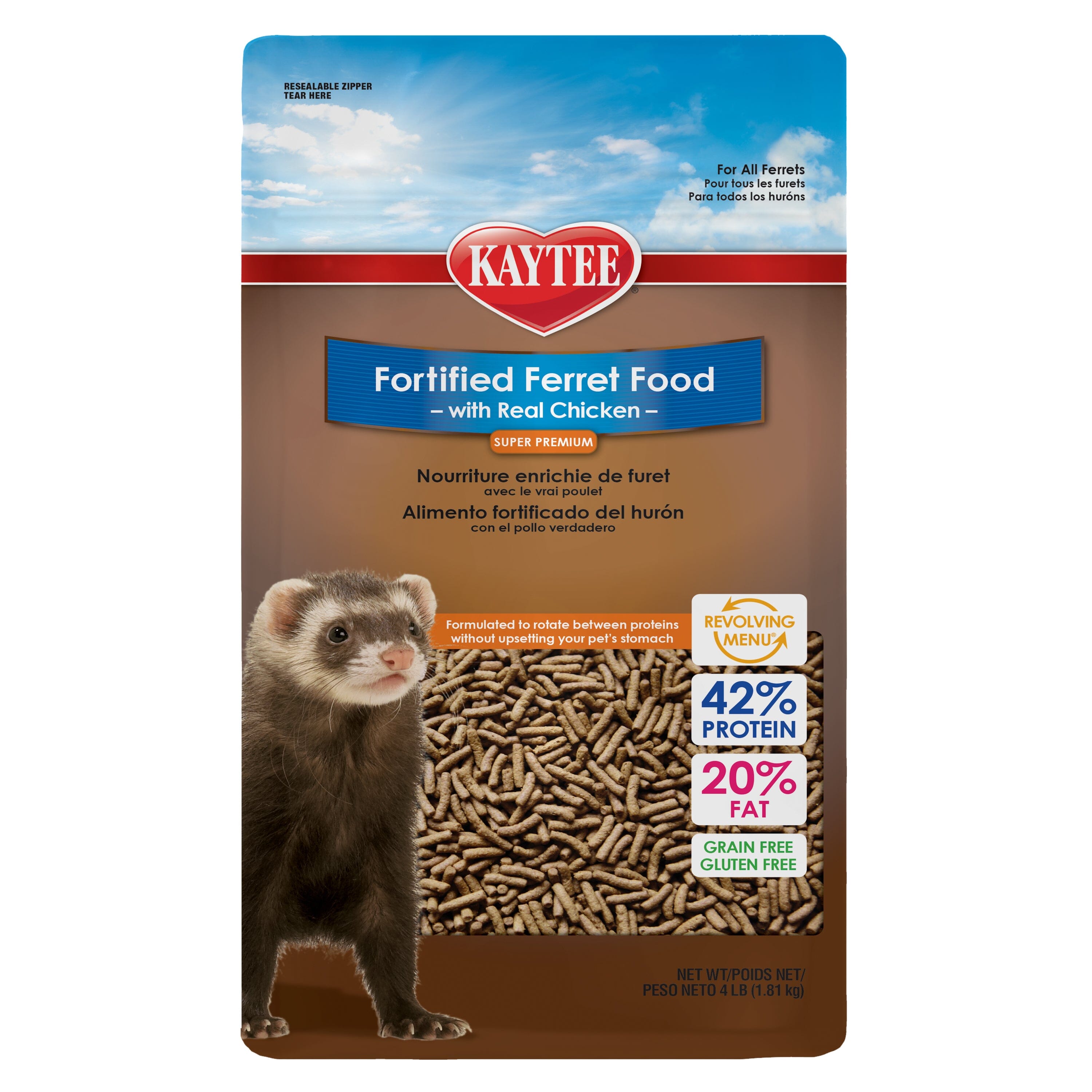 Kaytee Ferret Diet -- Chicken - 4 lb  