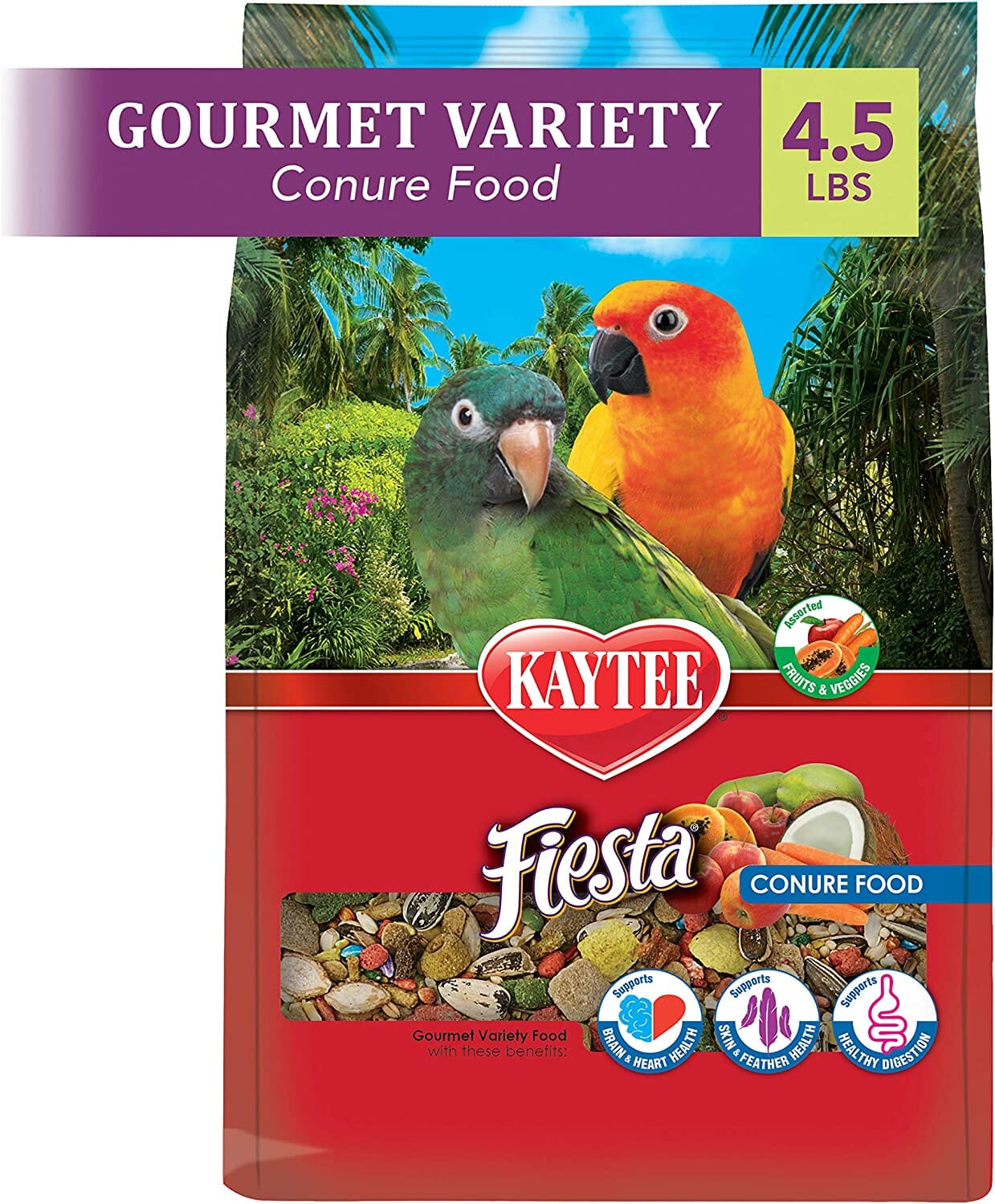 Kaytee Fiesta Conure - 4.5 lb  