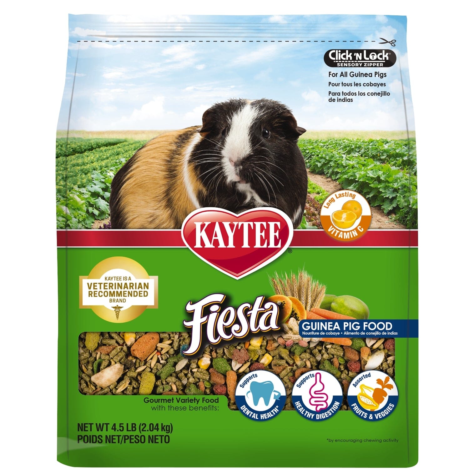 Kaytee Fiesta Guinea Pig Food - 4.5 lb  