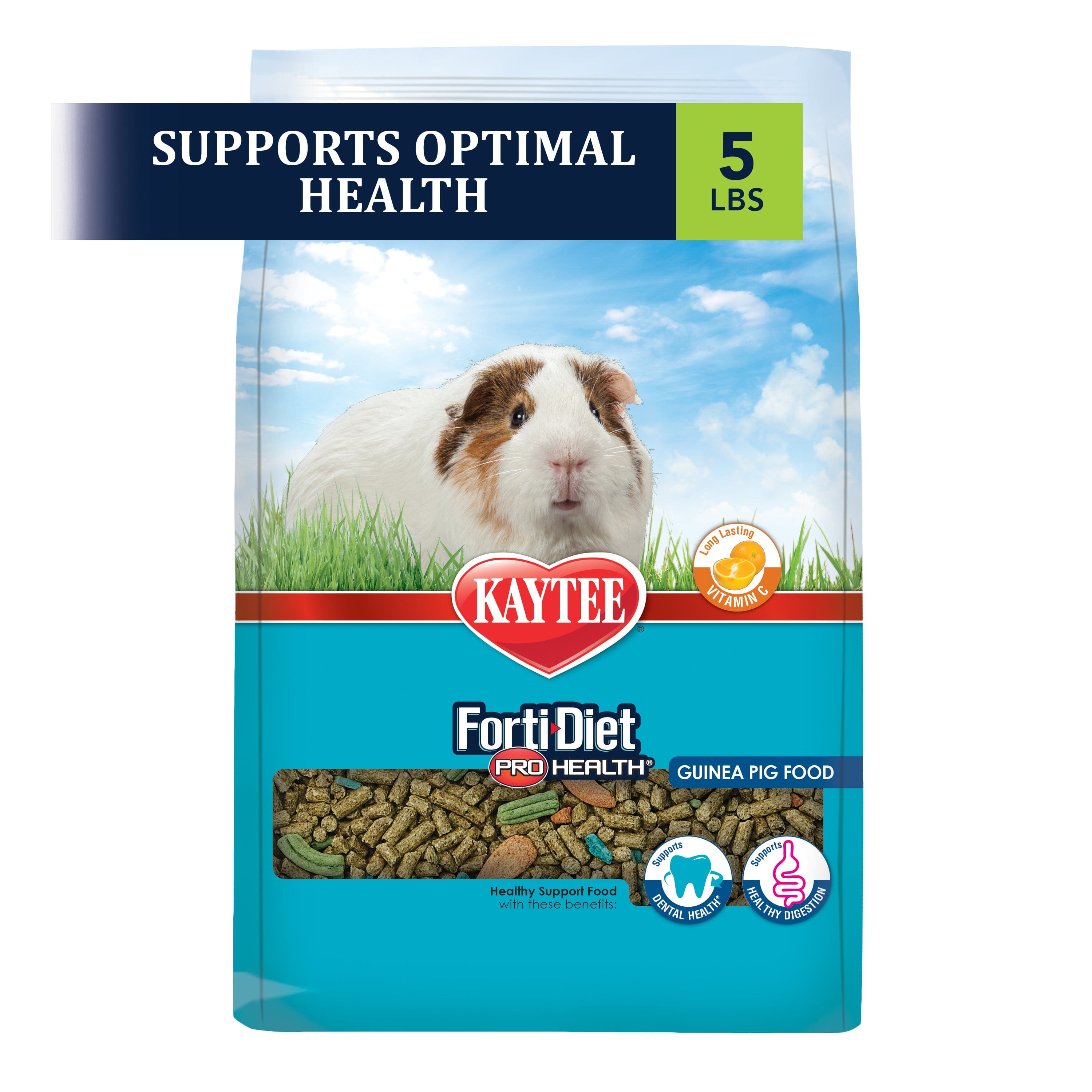 Kaytee Forti Diet Pro Health Guinea Pig Food - 5 lb  