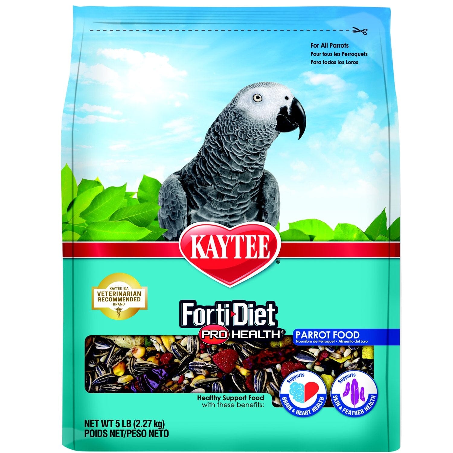 Kaytee Forti-Diet Pro Health Parrot Food - 5 lb  