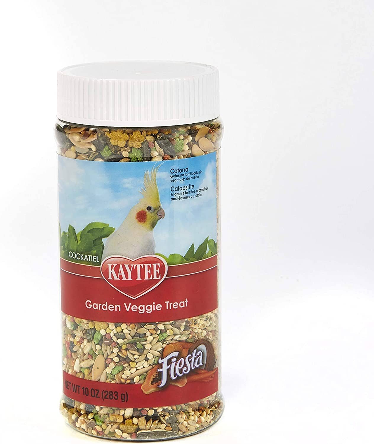 Kaytee Garden and Veggie Treat Jar -- Cockatiel - 10 Oz  