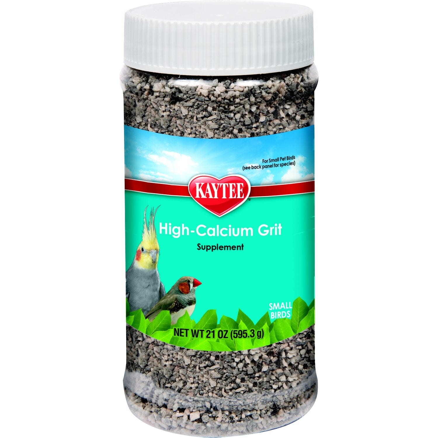 Kaytee Hi-Calcium Grit for Small Birds - Jar - 21 Oz  