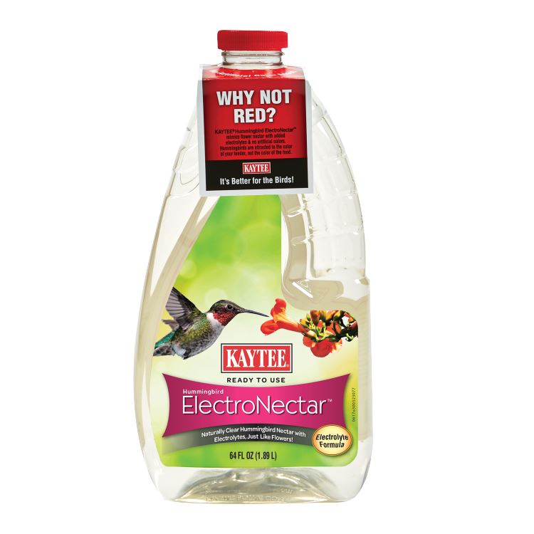 Kaytee Hummingbird ElectroNectar Ready to Use Clear - 64 Oz  