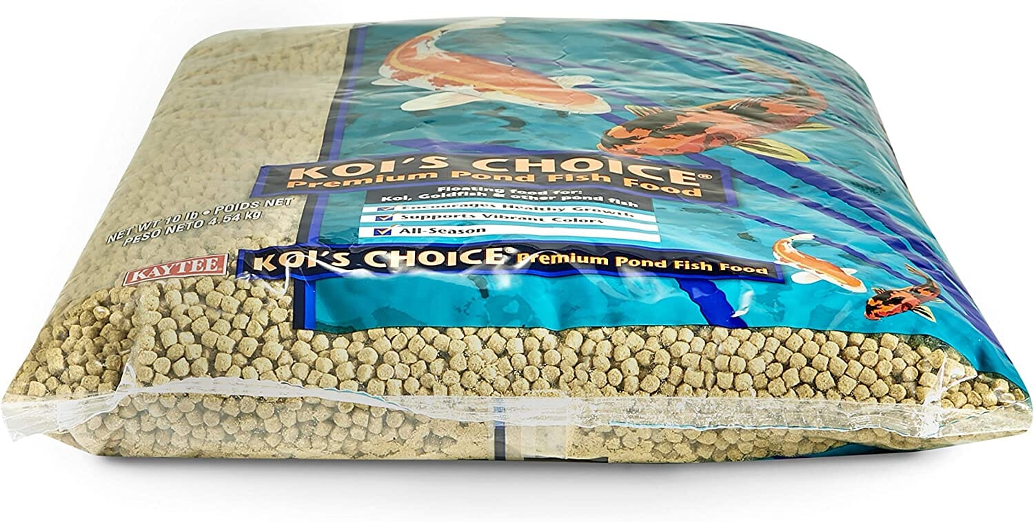 Kaytee Koi's Choice Koi Floating Fish Food - 10 Lb Bag  