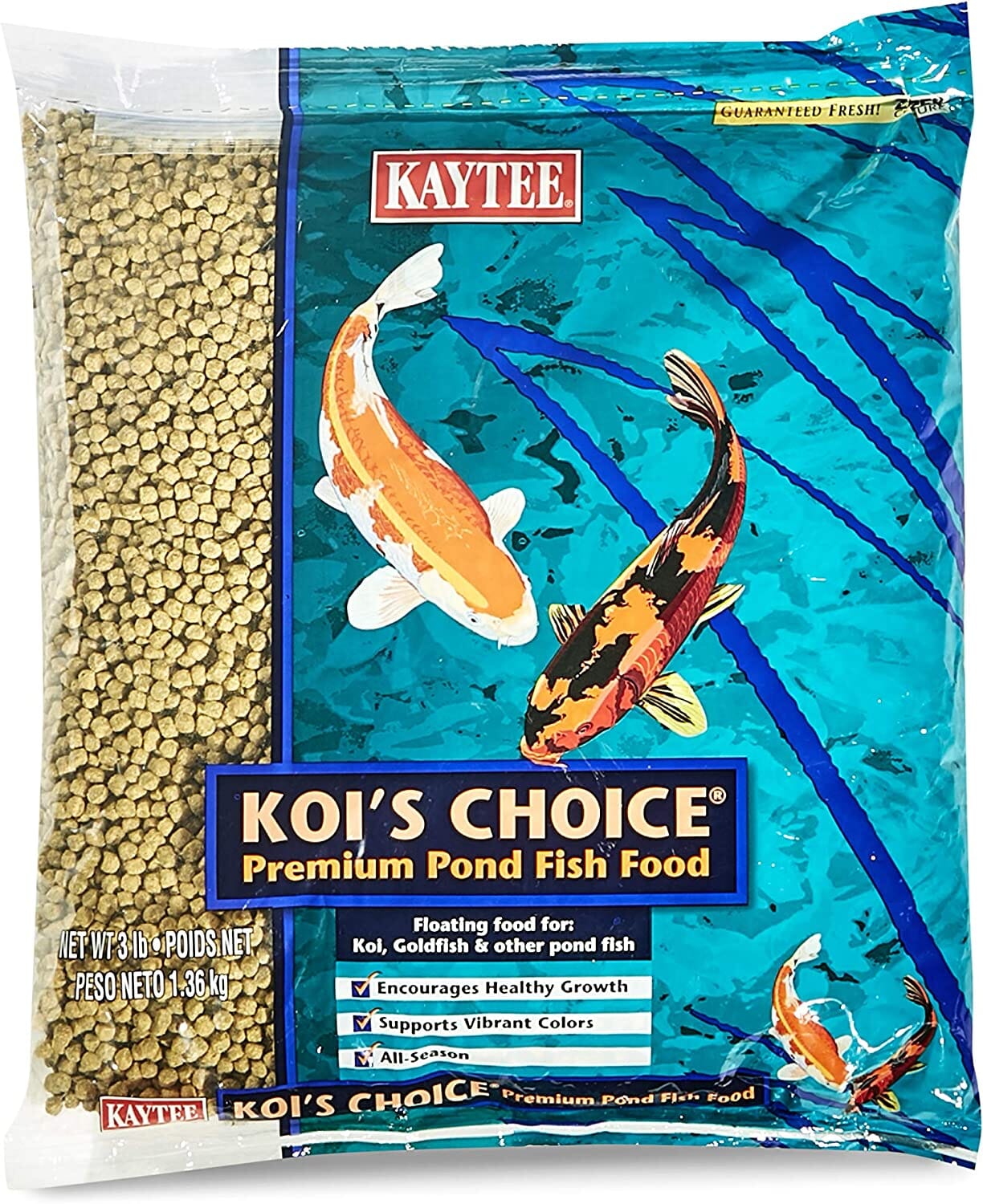 Kaytee Koi's Choice Koi Floating Fish Food - 3 lb  