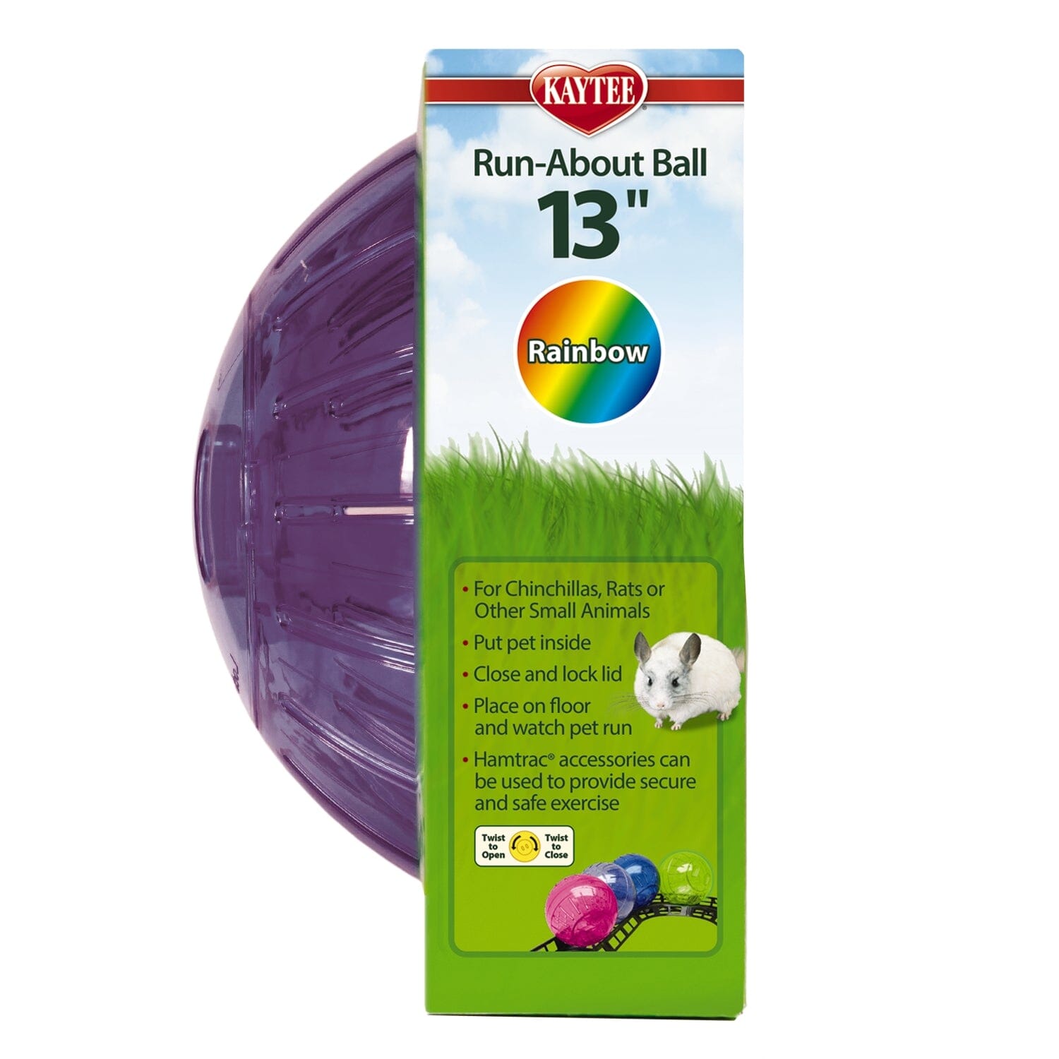 Kaytee Mega Run-About 13" Exercise Ball - 13 in  