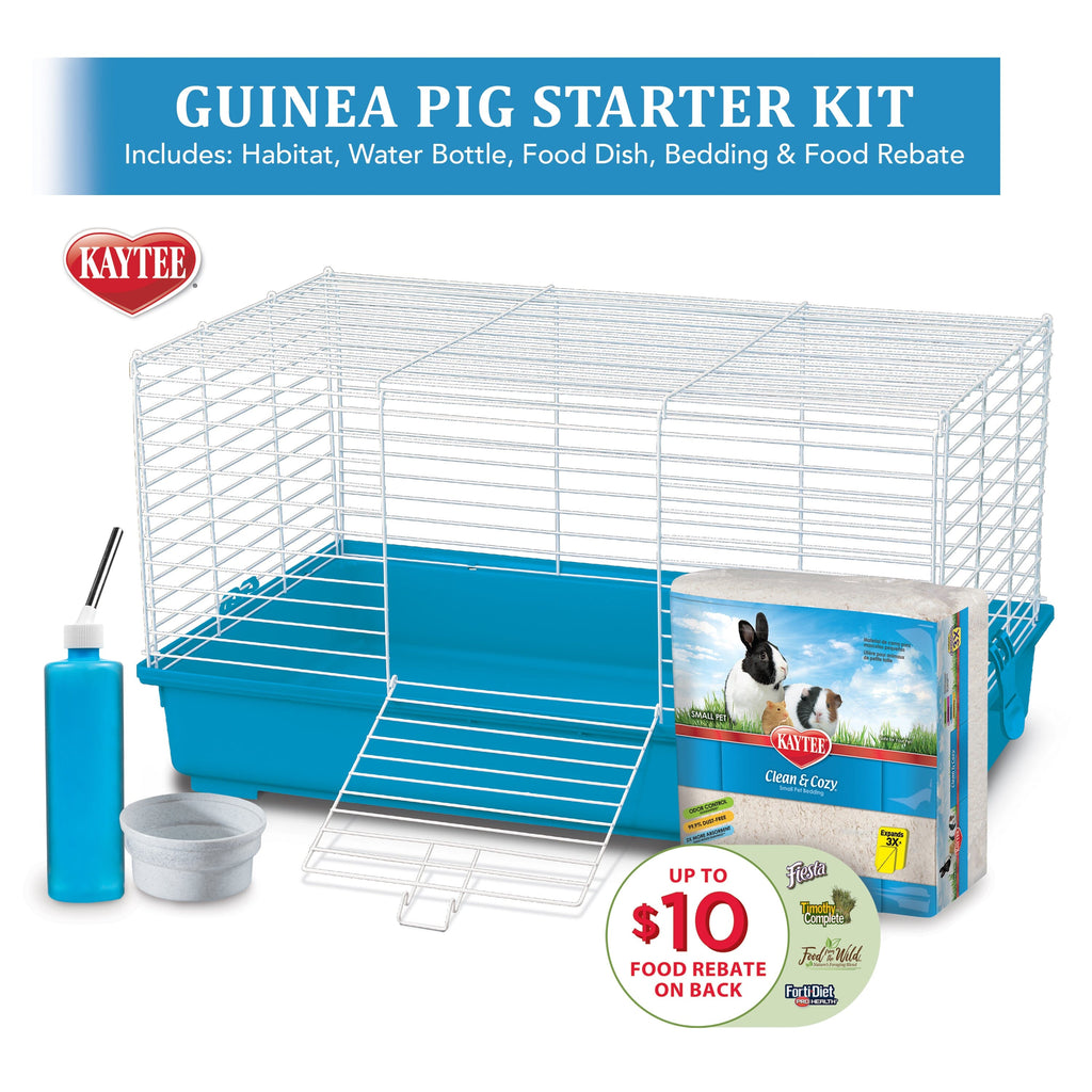 Kaytee My First Home Guinea Pig Starter Kit - 30 in X 18 in X 16.5 in  