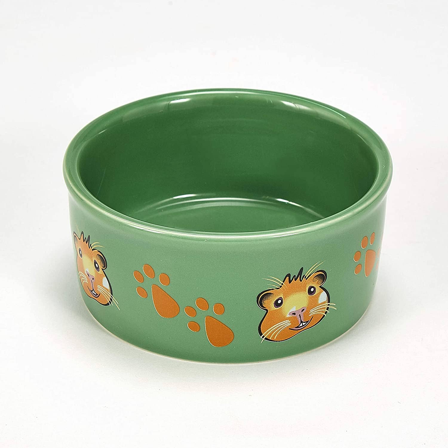 Kaytee Paw-Print PetWare Bowl Guinea Pig - 4.25 in  