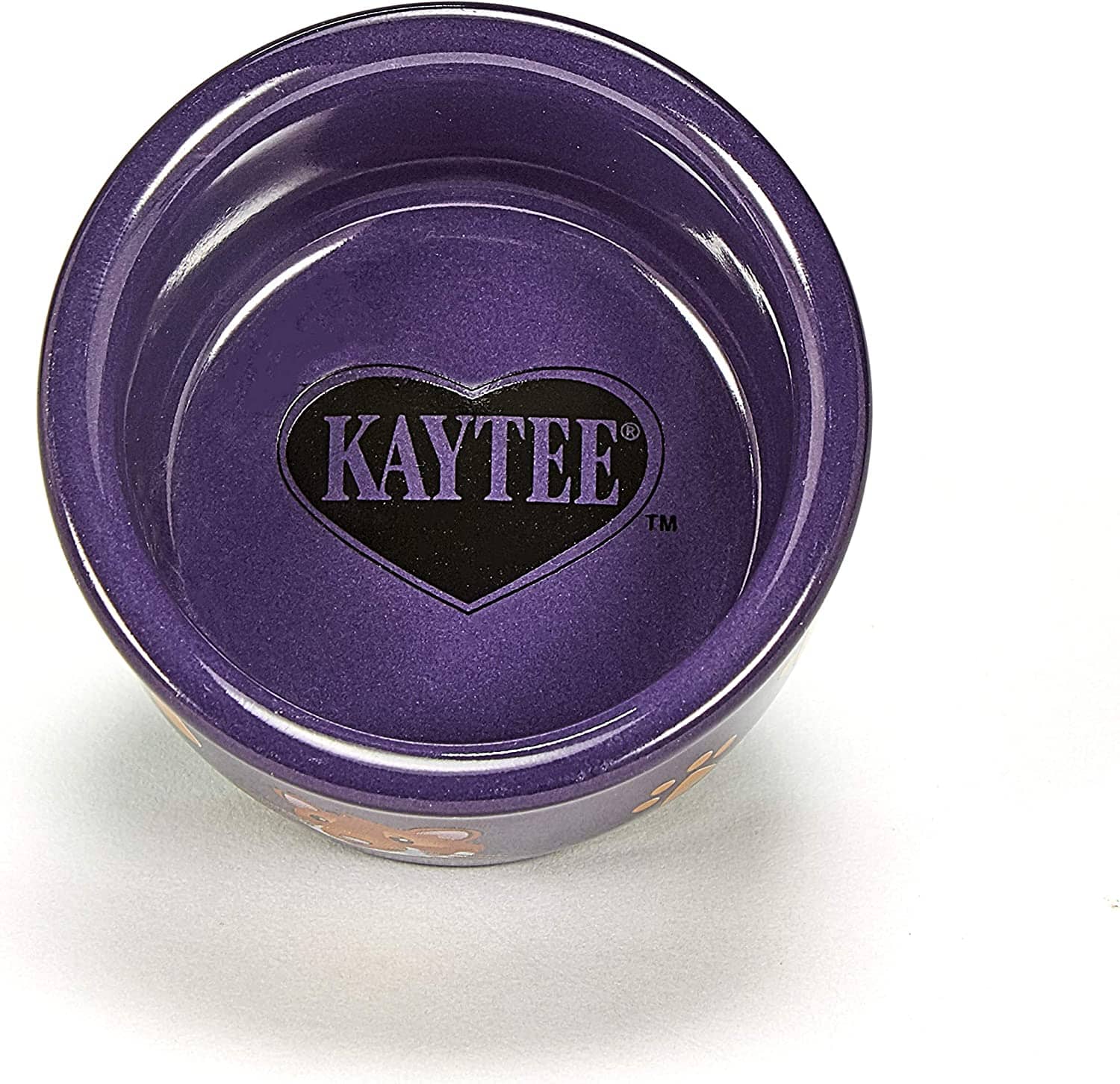 Kaytee Paw-Print PetWare Bowl Hamster - 3 in  