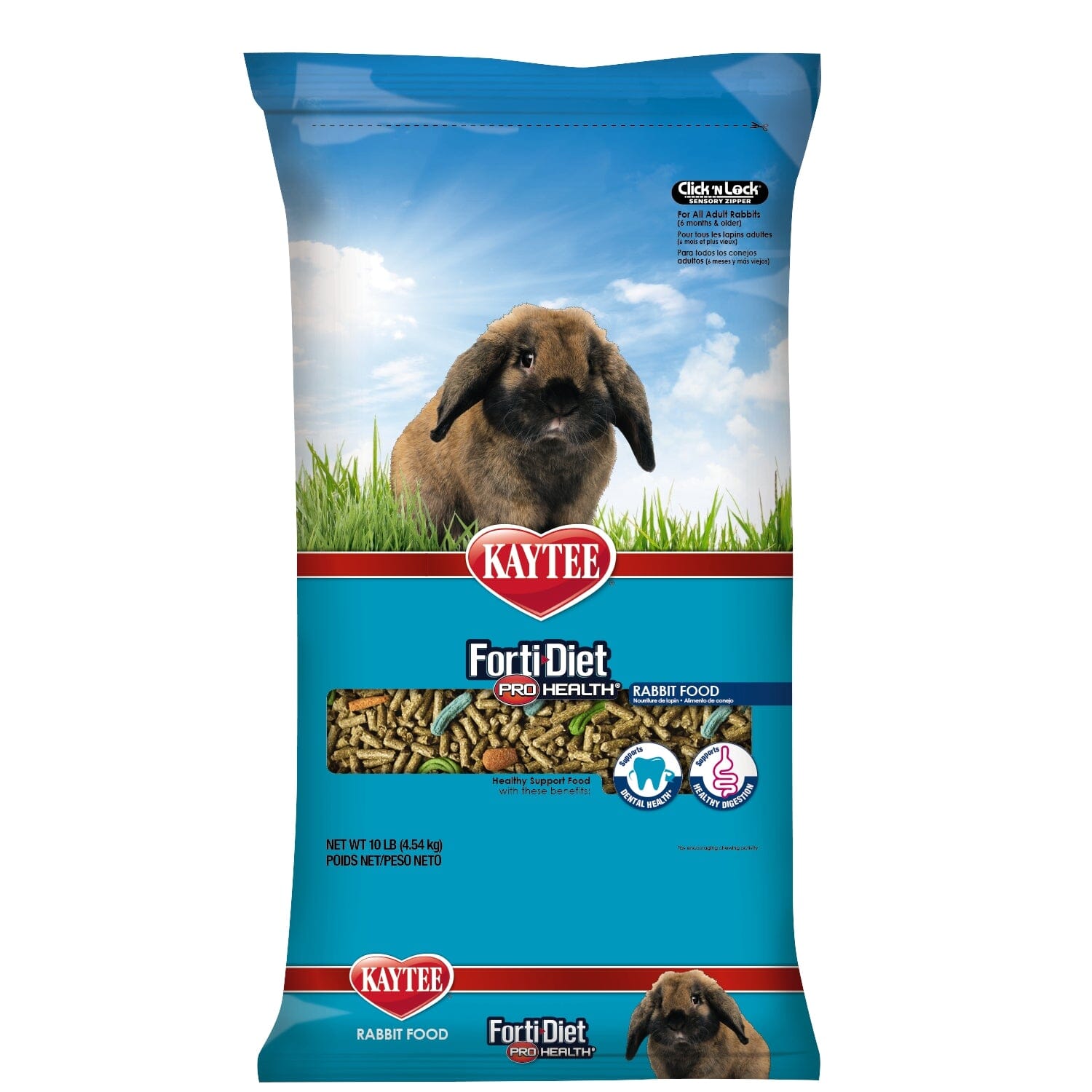 Kaytee Pro Health Adult Rabbit Food - 10 lb  