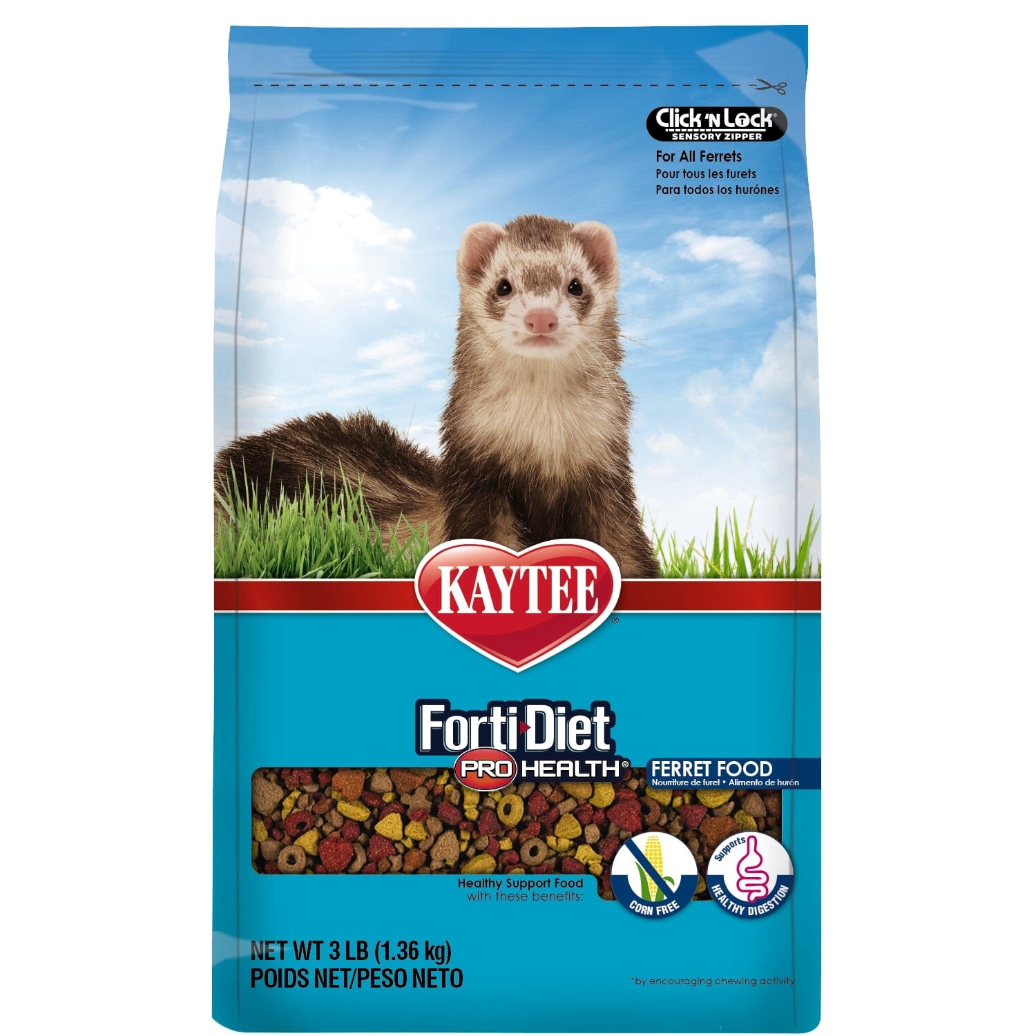 Kaytee Pro Health Ferret Food - 3 lb  