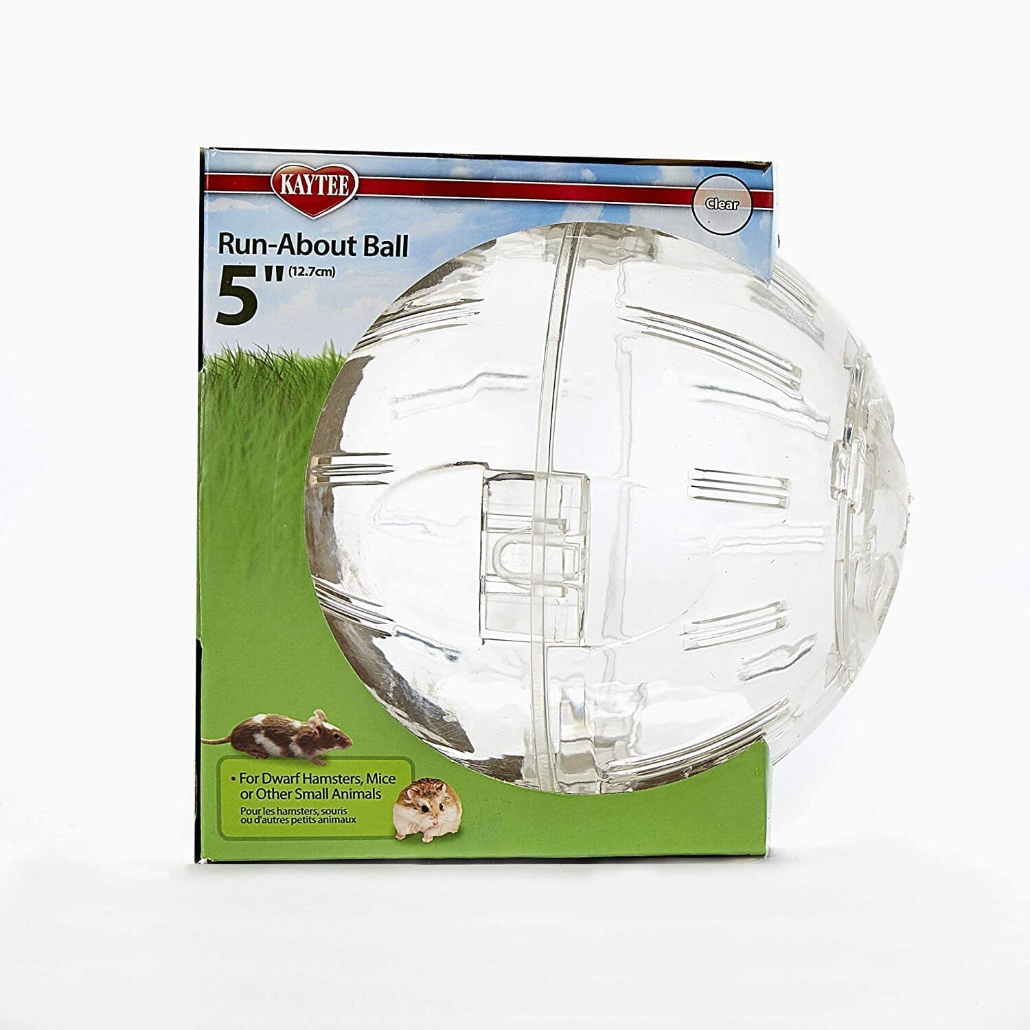 Kaytee Run-About Mini Exercise Ball Clear - 5 in  