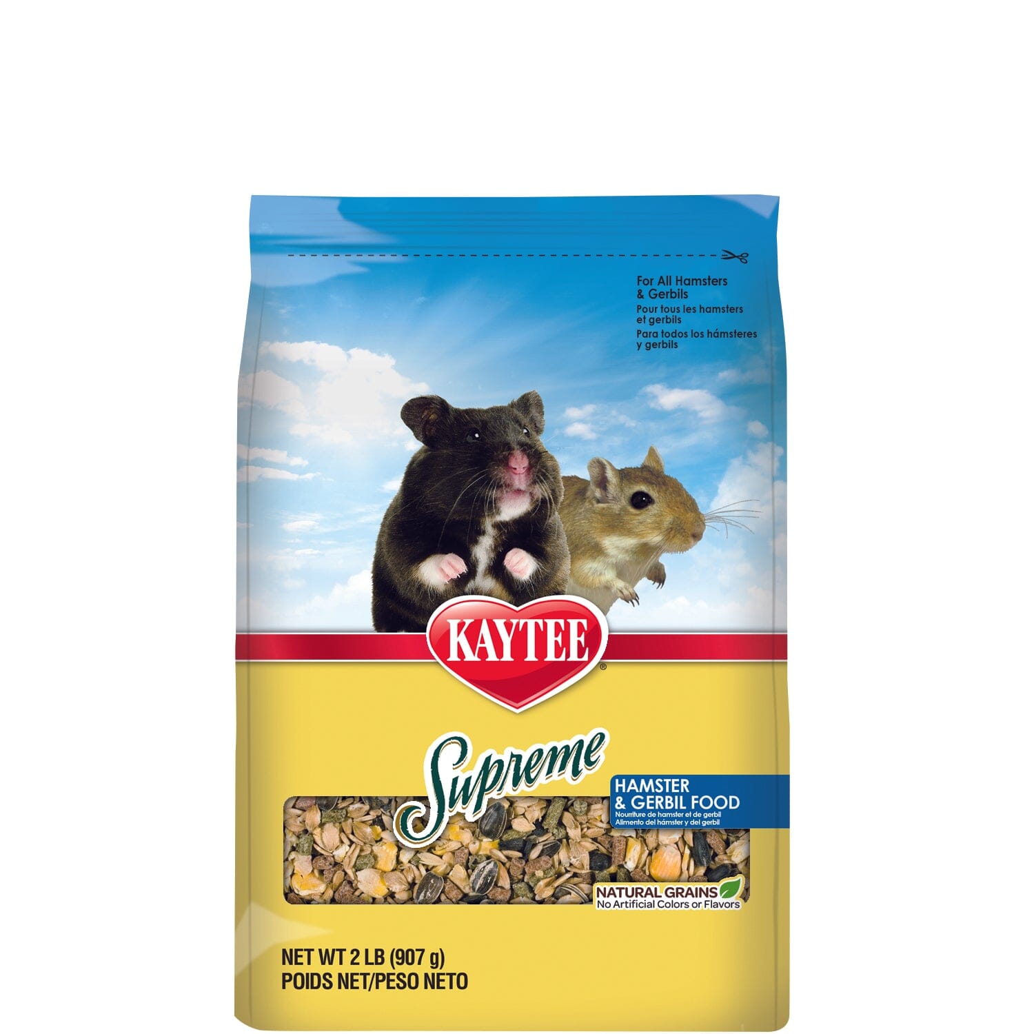 Kaytee Supreme Hamster and Gerbil Food - 2 lb  