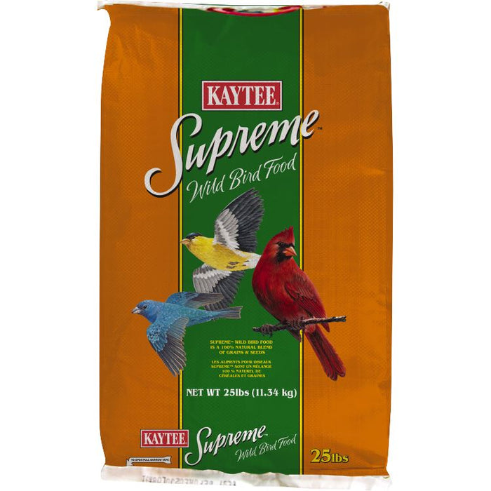 Kaytee Supreme Wild Bird Food - 25 lb