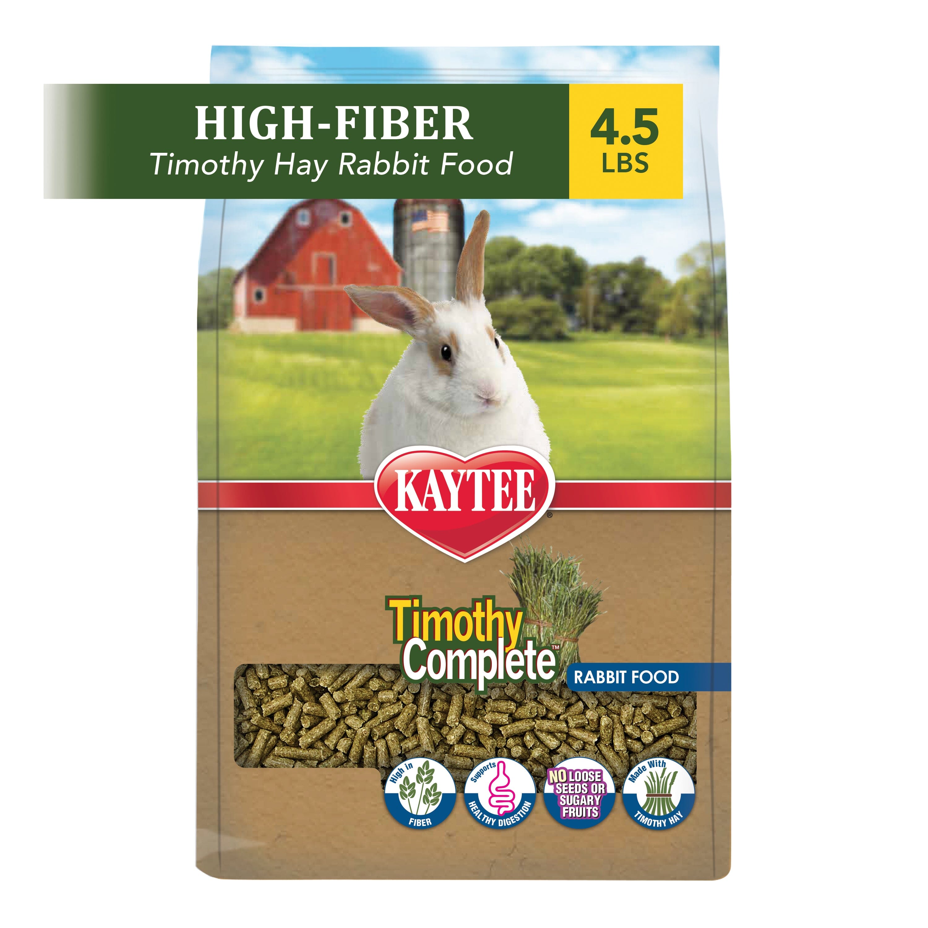 Kaytee Timothy Complete Rabbit Food - 4.5 lb  