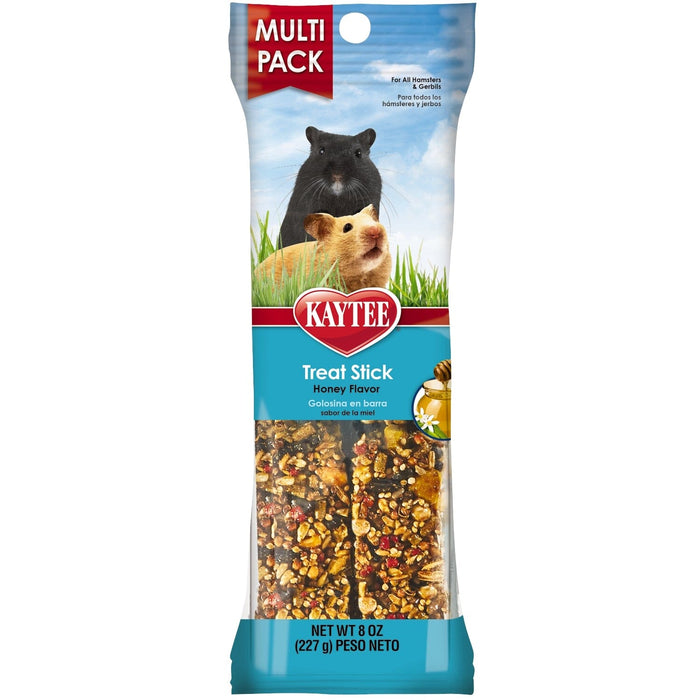 Kaytee Treat Stick Honey Flavor -- Hamster and Gerbil Value Pack - 8 Oz