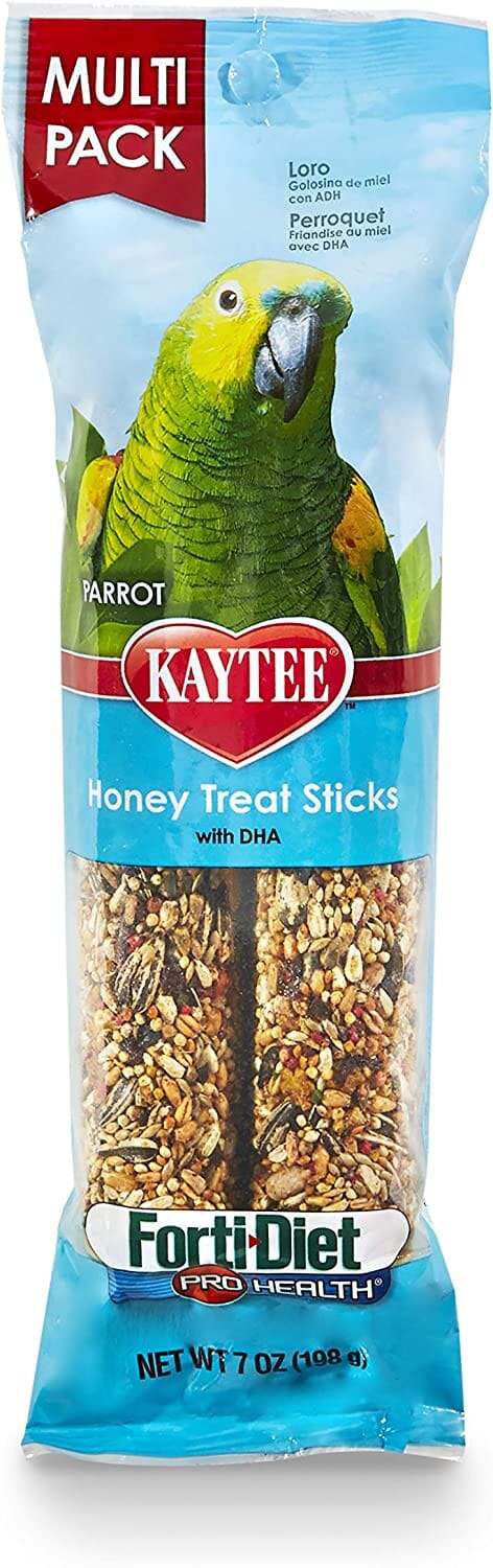 Kaytee Treat Stick Honey Flavor -- Parrot - 7 Oz