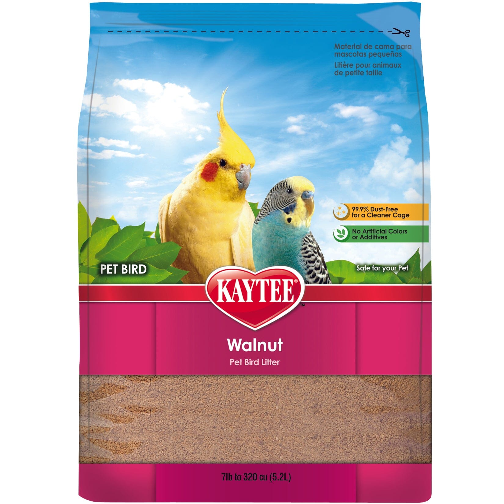 Kaytee Walnut Bedding and Litter - 5.2 l  