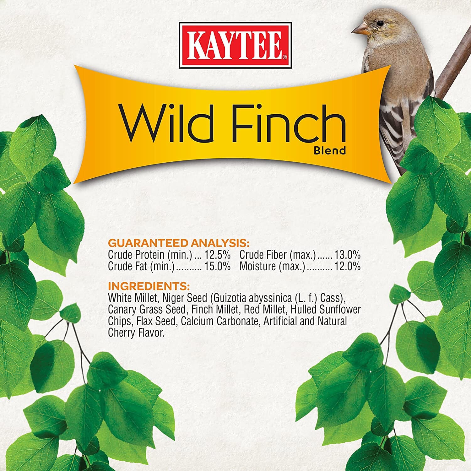 Kaytee Wild Finch Blend Wild Bird Food Stand Up Bag - 5 lb  