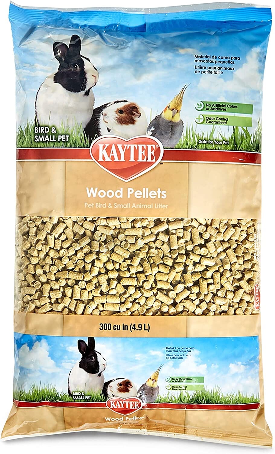 Kaytee Wood Pellets Litter - 8 lb  