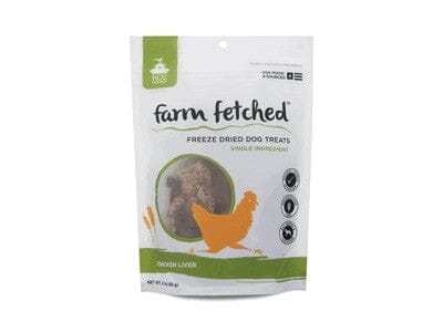 KCC Naturals Farms Chicken Liver 3 oz Dog Freeze-Dried Treat Bag Freeze-Dried Dog Treat...