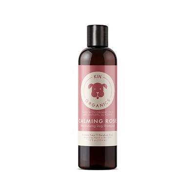 KIN + KIND Organic Skin and Coat Oatmeal Calming Cat and Dog Shampoo - Rose - 12 oz Bottle