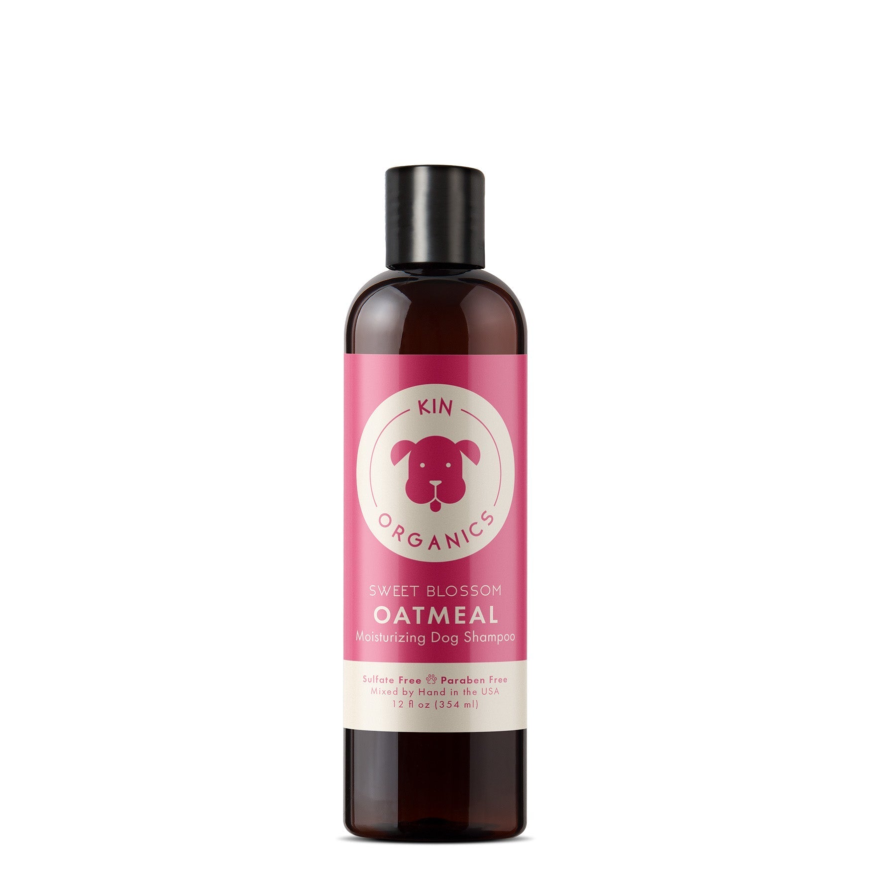 KIN + KIND Organic Skin and Coat Oatmeal Sweet Blossom Cat and Dog Shampoo - 128 oz Bottle  