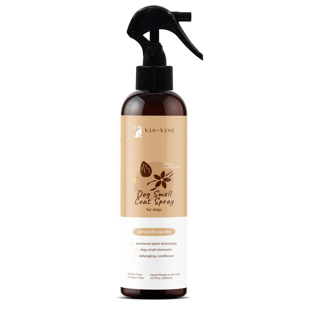 KIN + KIND Skin and Coat Almond and Vanilla Coat Spray - 12 oz Bottle  