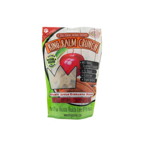 King Kalm Crunch Apple Cinnamon CBD Crunchy Cat and Dog Treats - 8 oz