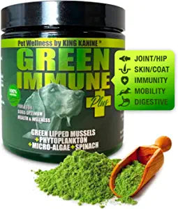 King Kanine King Wellness Green Immune Plus Dog Supplements - 6 Oz