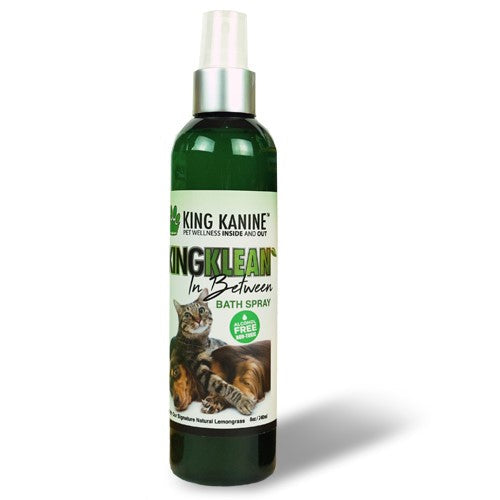 King Klean In Between Bath and Odor-Eliminating Spray for Dogs and Cats - 8 oz