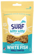 Kitty Kitty Surf 100% Freeze Dried White Fish Treat with Krill Coating  