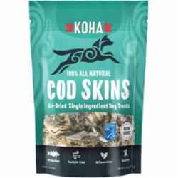 Koha Grain-Free Air-Dried Dog Treats Cod Skins - 2.5 Oz  